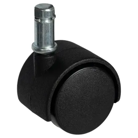 Мебельный ролик поворотный без тормоза 40 мм до 15 кг цвет черный 2 х пружина листового тормоза цепи haishine для husqvarna