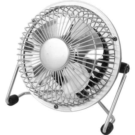 Вентилятор настольный DILWIS 15 Вт D10 см цвет серый портативный мини вентилятор milwaukee 12в 4 скорости