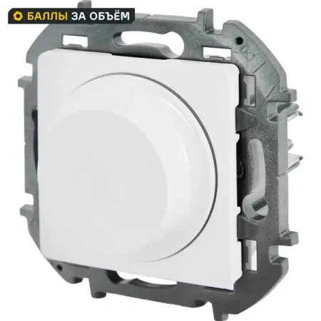 Диммер нажимной универсальный LED Lilian 300Вт без нейтрали белый cenfaya dali 2 dt4 диммер для светодиодных ламп