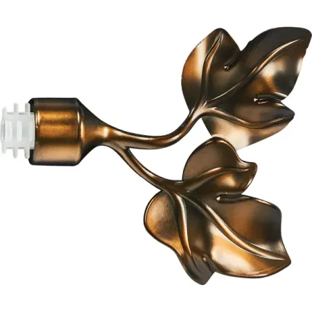 Наконечник Листья металл цвет античная медь 20 см 2 шт. брусники листья 1 5 г фильтр пак 20шт