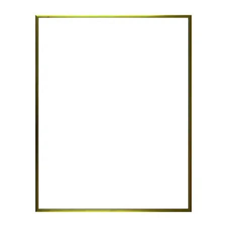 Рамка Lila 40x50 см цвет золото металлические рамки для картин   40x50 50x70 60x90 см