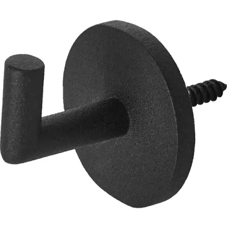 Держатель для штор 6.1 см металл цвет черный