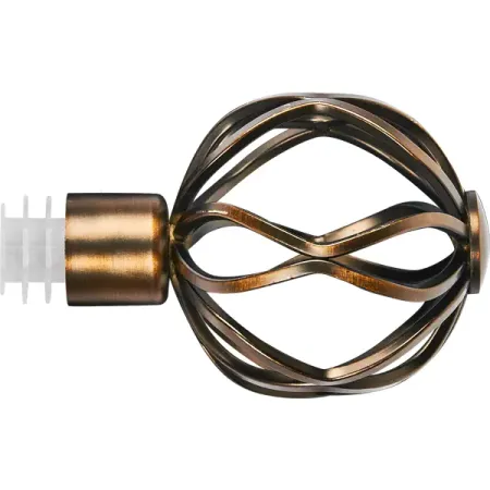 Наконечник Фонарик металл цвет античная медь 20 см 2 шт. litwod a100 фонарик