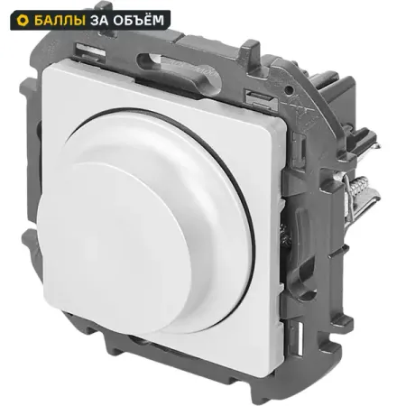 Диммер нажимной универсальный LED Lilian 300Вт без нейтрали алюминий cenfaya dali 2 dt4 диммер для светодиодных ламп