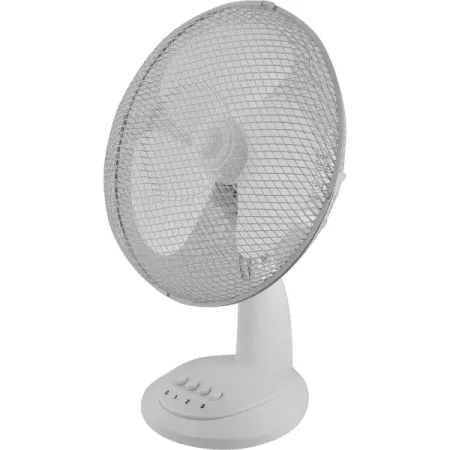 Вентилятор настольный DILWIS 40 Вт D30 см цвет белый портативный мини вентилятор milwaukee 12в 4 скорости