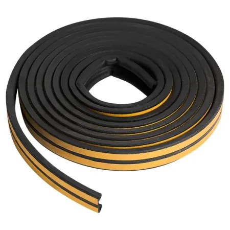 Уплотнитель EPDM для окон и дверей самоклеящийся Monlid P-профиль 6 м цвет черный hafele уплотнитель самоклеящийся tpe 6м   950 10 284