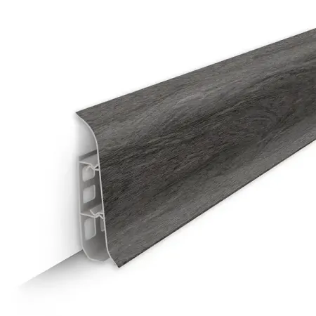 Плинтус Ideal ПВХ дуб сантана 2200x70x22 мм