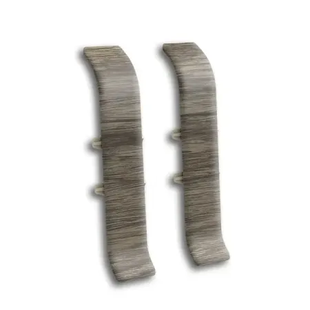 Соединитель для плинтуса Ideal «Дуб Оккервиль» высота 70 мм 2 шт.