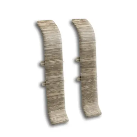 Соединитель для плинтуса Ideal «Дуб Чедер» высота 70 мм 2 шт.