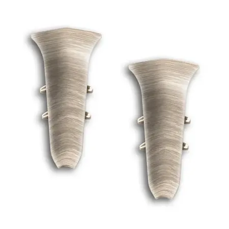 Угол внутренний для плинтуса Ideal «Дуб Монако» высота 70 мм 2 шт. плинтус ideal пвх дуб монако 2200x70x22 мм