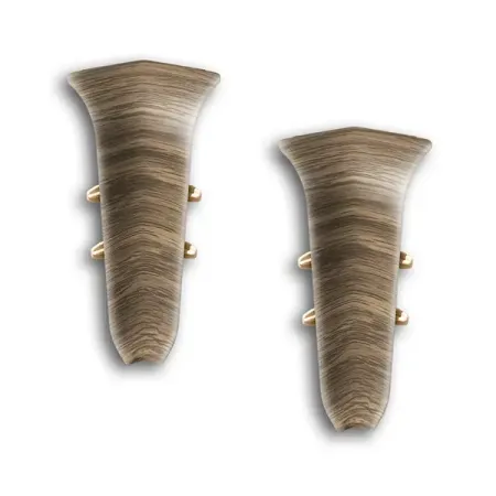 Угол внутренний для плинтуса Ideal «Дуб Лоренц» высота 70 мм 2 шт. плинтус ideal пвх дуб лоренц 2200x70x22 мм