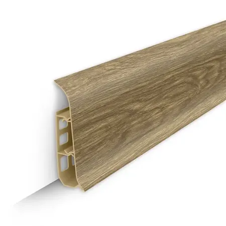 Плинтус Ideal ПВХ дуб лоо 2200x70x22 мм