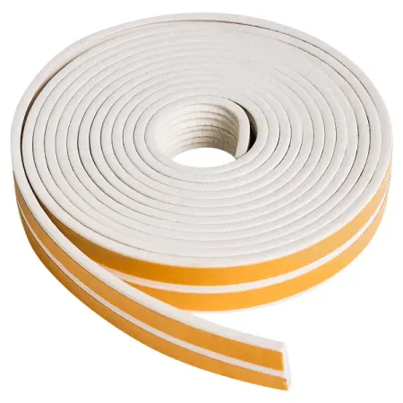 Уплотнитель EPDM для окон и дверей самоклеящийся MONLID E-профиль 6 м цвет белый hafele уплотнитель самоклеящийся tpe 6м   950 10 284