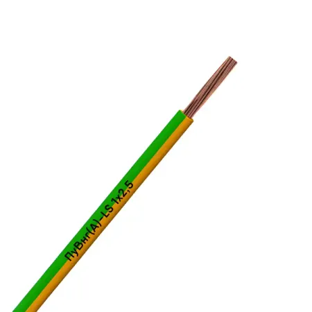 Электрический провод ПуВнг(А)-LS 1x2.5 на отрез цвет желто-зеленый ГОСТ 1 м 3 контактный зеленый провод 25awg удлинитель электрический провод ws2811 ws2812 ws2812b sk6812 мечта фотоэлемент удлинитель кабеля