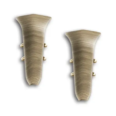 Угол внутренний для плинтуса Ideal «Дуб Байкал» высота 70 мм 2 шт. напиток газированный черноголовка байкал 500 мл