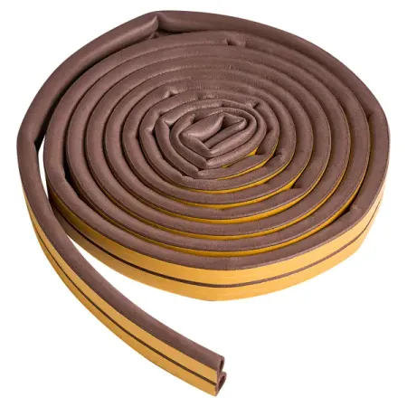 Уплотнитель EPDM для окон и дверей самоклеящийся MONLID D-профиль 6 м цвет коричневый hafele уплотнитель самоклеящийся tpe 6м   950 10 284