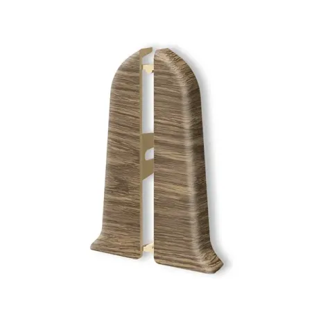 Заглушка для плинтуса Ideal «Дуб Лоренц» высота 70 мм плинтус ideal пвх дуб лоренц 2200x70x22 мм