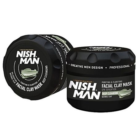 Маска для лица NISHMAN Глиняная маска для лица whyou фиолетовая глиняная фигурка для чаепития