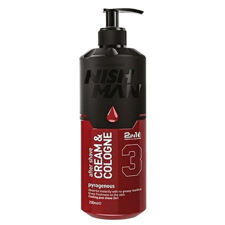Крем после бритья NISHMAN Крем одеколон после бритья 03 Pyrogenous
