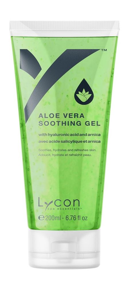 Lycon Aloe Vera Soothing Gel спрей после загара plazan спрей увлажняющий после загара с гиалуроновой кислотой и d пантенол