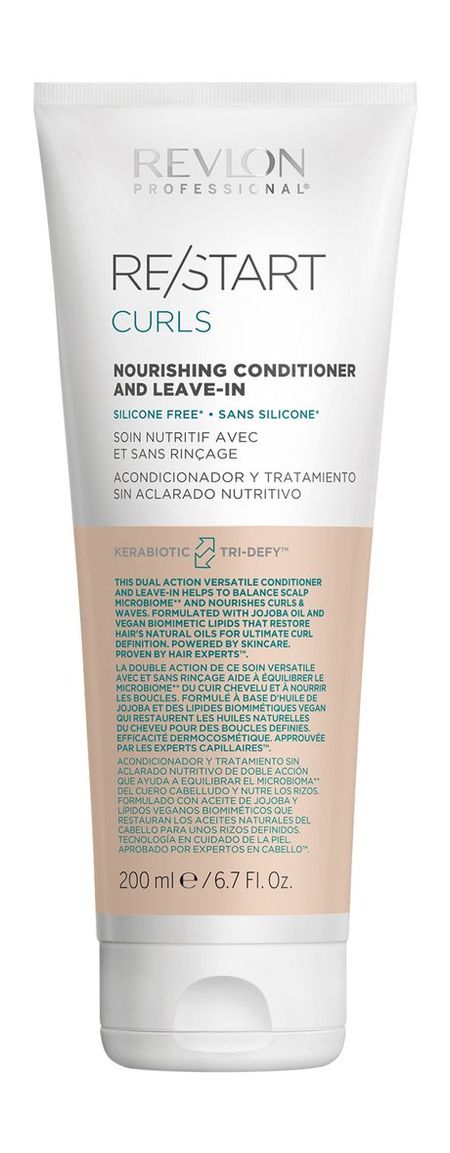 Revlon Professional ReStart Curls Nourishing Conditioner and Leave-in
