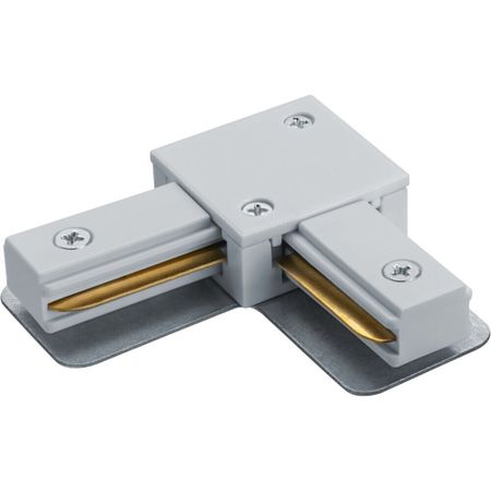 Коннектор для однофазного шинопровода L-образный Navigator NLT белый (95514)