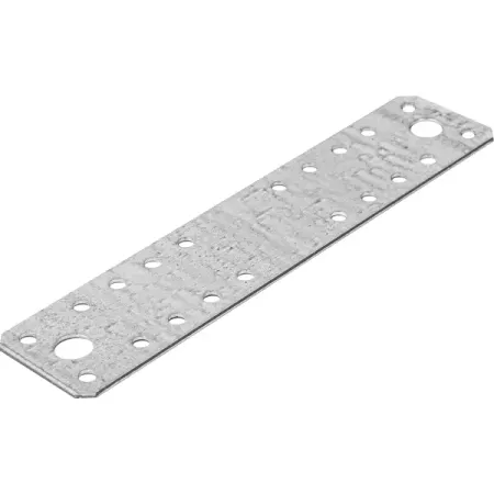 Пластина крепежная KP 180x40x1.8 черные металлические винты chicago screws 10 шт