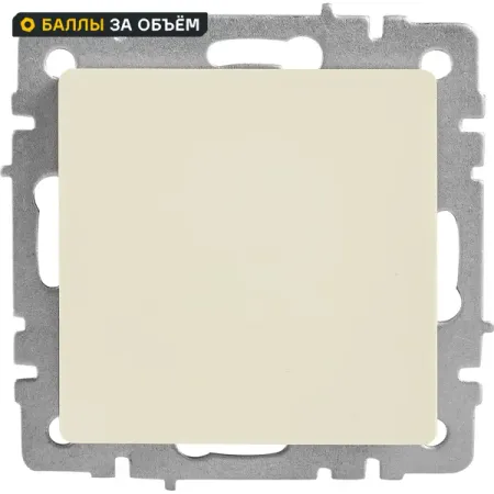 Заглушка IEK Brite цвет бежевый 1 шт опорная заглушка точки подъема блок разъема для bmw 3 серии e36 318 323 325 328 coupe m3 51711960752 1960752