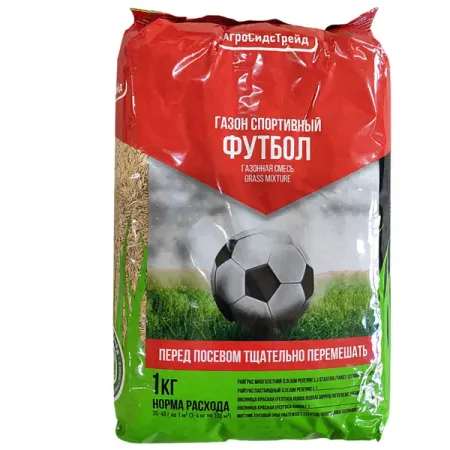 Газон Агросидстрейд Футбол 1 кг 5 шт насадки для системы капельного орошения газона