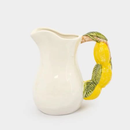 Кувшин Anna Lafarg Limoncello молочный, лимоны, 1,4 л