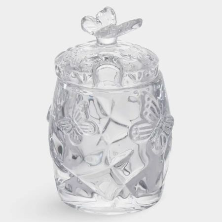 Сахарница Anna Lafarg с ложкой, Бабочка, 11 см