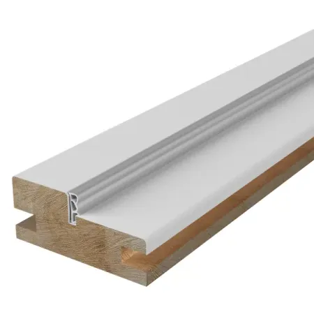 Дверная коробка телескопическая 2400x70x32 мм эмаль цвет белый (2.5 шт.)