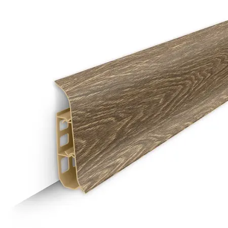 Плинтус Ideal ПВХ дуб хартли 2200x70x22 мм