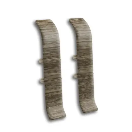 Соединитель для плинтуса Ideal «Дуб Вильент» высота 70 мм 2 шт.