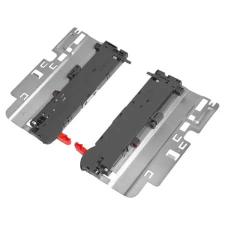 Скрытый механизм Push to Open KONSENSA 257x160 мм пластик цвет серебро 2 шт. неодимовые магнитные кнопки push pins