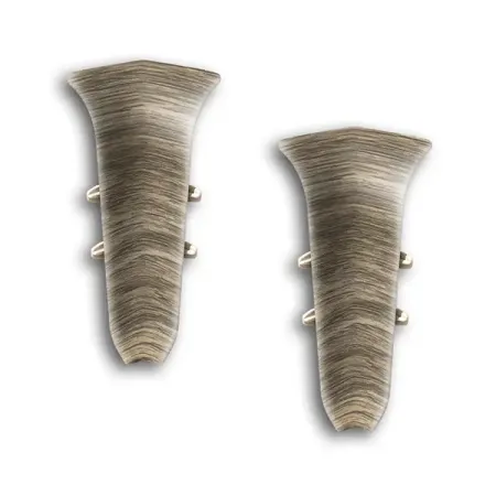 Угол внутренний для плинтуса Ideal «Дуб Конго» высота 70 мм 2 шт.