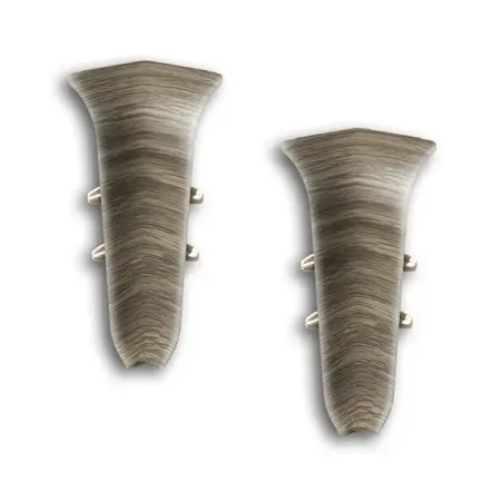 Угол внутренний для плинтуса Ideal «Дуб Вильент» высота 70 мм 2 шт.