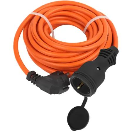 Удлинитель-шнур Эра ПВС 3х1.5 10 м 1 розетка 3500 Вт с заземлением цвет оранжевый удлинитель нижней панели приборной панели мотоцикла abs для harley softail fat boy deluxe heritage night train стандарт 2000 2017