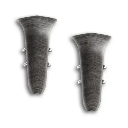 Угол внутренний для плинтуса Ideal «Дуб Сантана» высота 70 мм 2 шт.