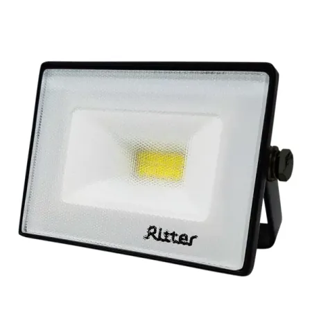 Прожектор светодиодный уличный Ritter Profi 10 Вт 2700К IP65 теплый белый свет прожектор светодиодный ritter profi 230в 30вт 6500к 3000лм ip65