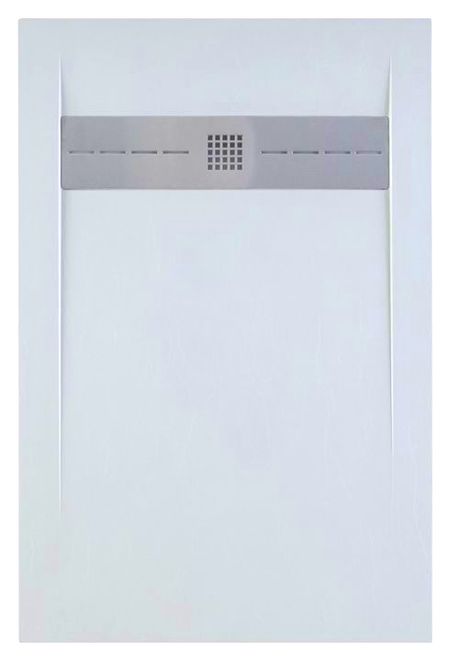 Поддон Allen Brau Infinity литьевой мрамор 160х90х3 см прямоугольник белый низкий (8.21007-21)