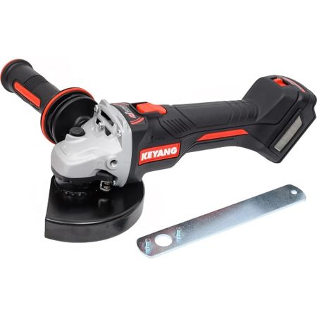 Шлифмашина угловая аккумуляторная Keyang DG20BLH-125SV d125 мм без АКБ и ЗУ (22855131) бесщеточный шпиндель yun duan bldc 200 250 300 500w