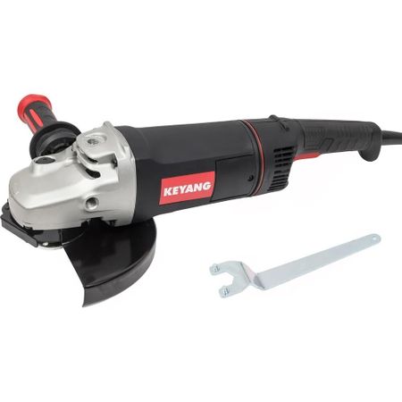 Шлифмашина угловая электрическая Keyang DG-924AVT 2400 Вт d230 мм (22855107)