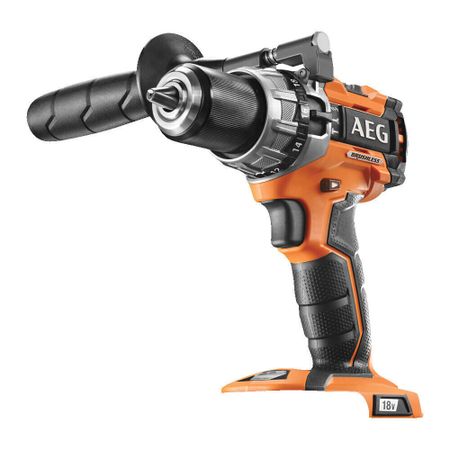 Дрель-шуруповерт ударная аккумуляторная бесщеточная AEG Проф BSB18C2BL-0 18 В без АКБ и ЗУ (27184620) воздуходувка bosch 18в бесщеточная