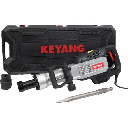 Отбойный молоток электрический Keyang DH15-17AV 1700 Вт 45 Дж HEX 30 (26083049) пылезащитный   для чпу станка 52 мм
