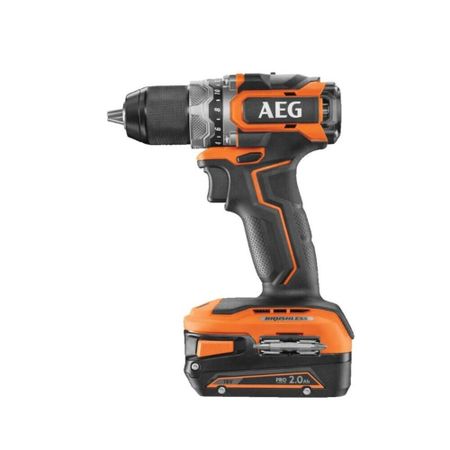 Дрель-шуруповерт аккумуляторная бесщеточная AEG Проф BS18SBL-202C 18 В 2 Ач Li-Ion 2 АКБ и ЗУ (17476830) воздуходувка bosch 18в бесщеточная