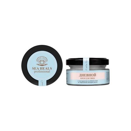 Крем для лица SEA HEALS Крем для лица дневной с экстрактом зеленого чая и морскими водорослями искусственные сосновые ветки для венка светлого зеленого а