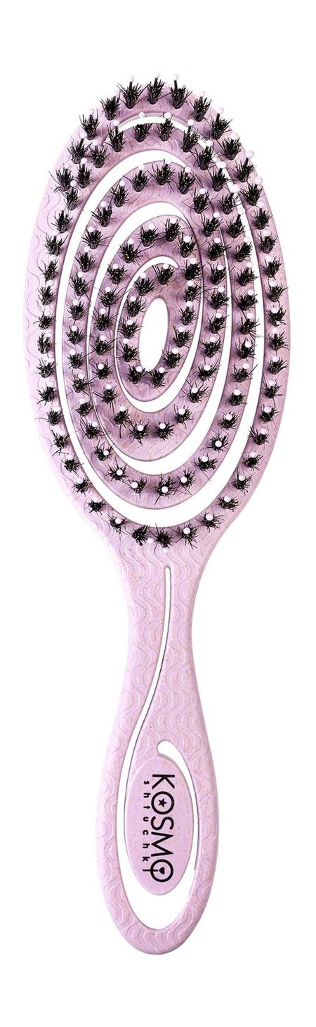 Kosmoshtuchki Combined Spiral Comb Bio Purple
