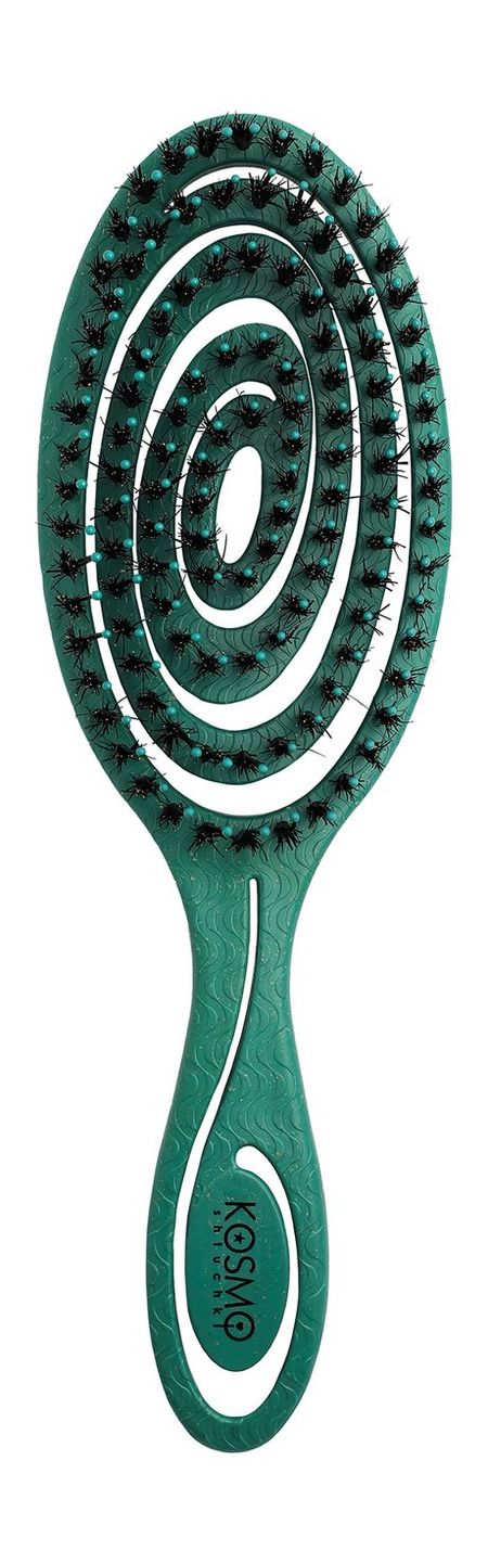 Kosmoshtuchki Combined Spiral Comb Bio Green