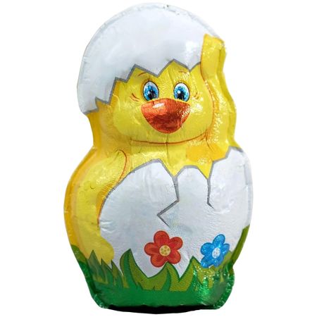 Шоколад фигурный Золотое Правило Цыпленок в скорлупке 50 г шоколад фигурный конфитрейд сладкие монетки персонажи 6 г 1 шт в ассортименте